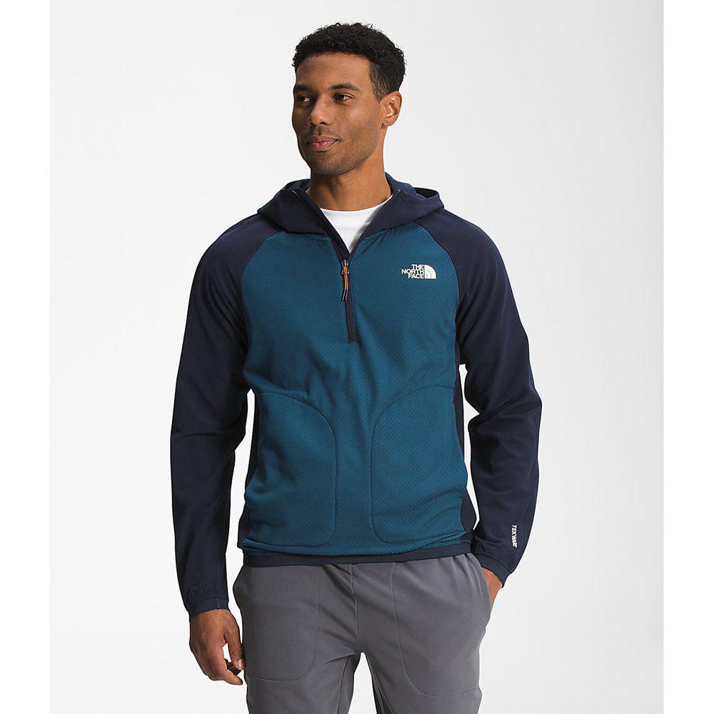 The North Face Tekware® Future ™ Mix Ανδρικα Fleece - Σκουρο Μπλε / Μπλε (NQHP34986)
